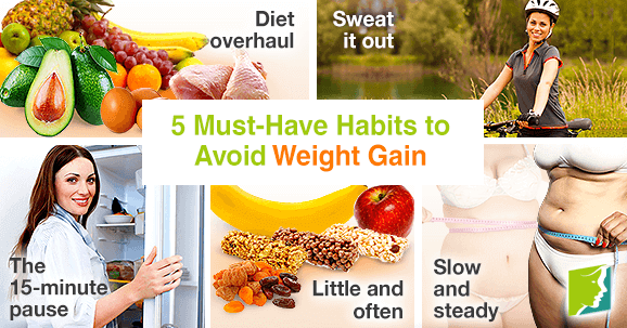5 Must-Have Habits to Avoid Weight Gain