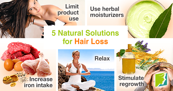 5 Natural Solutions for Hair Loss