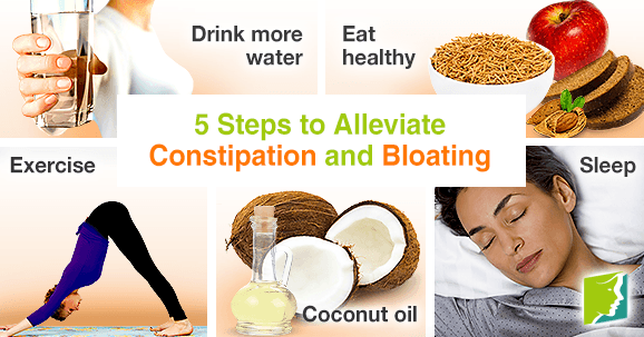 5 Steps to Alleviate Constipation and Bloating