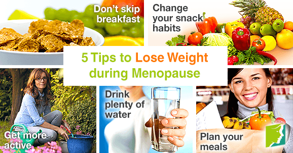 5 Tips to Lose Weight during Menopause