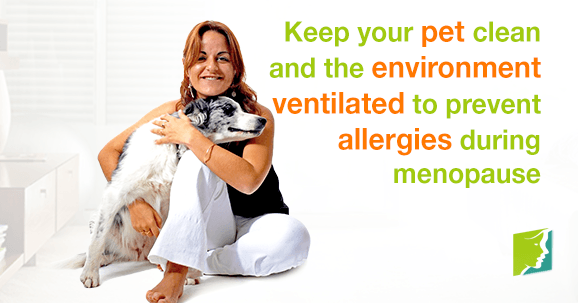 5 Tips to Prevent Allergies from Pets during Menopause