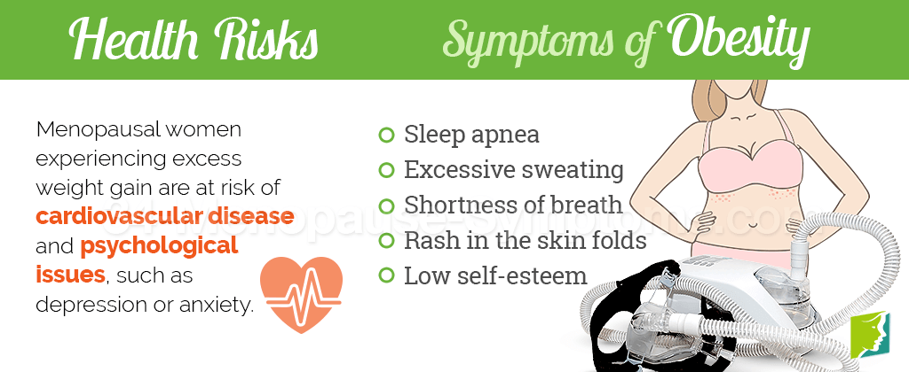 Symptoms of Weight Gain During Menopause