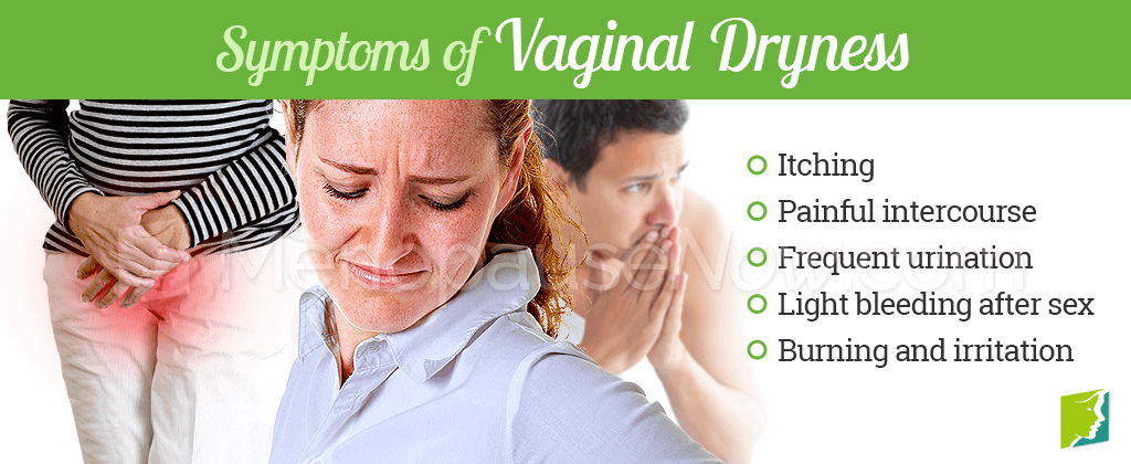 Symptoms of vaginal dryness