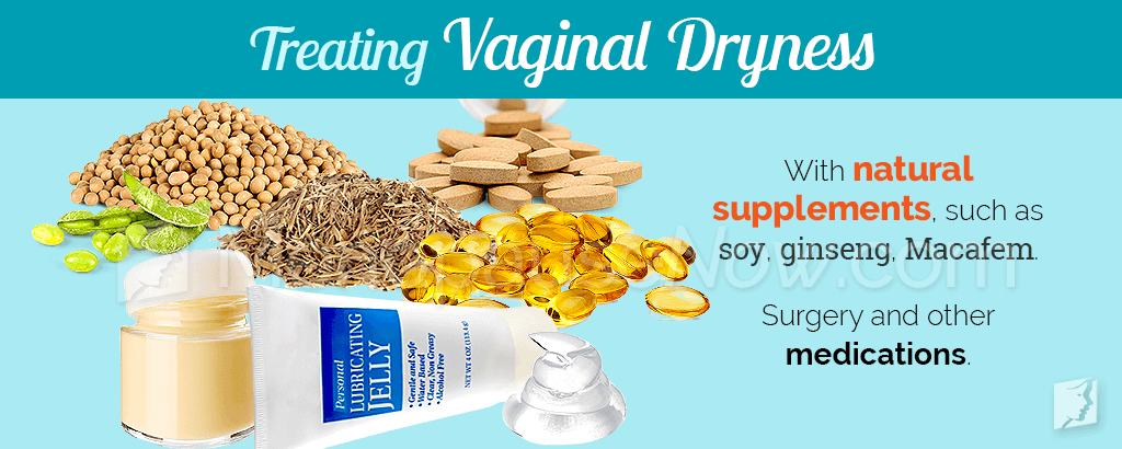 Vaginal dryness treatments