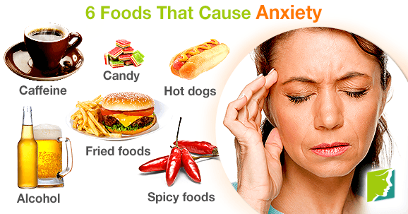 6 Foods That Cause Anxiety