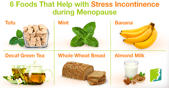 6 Foods That Help with Stress Incontinence during Menopause