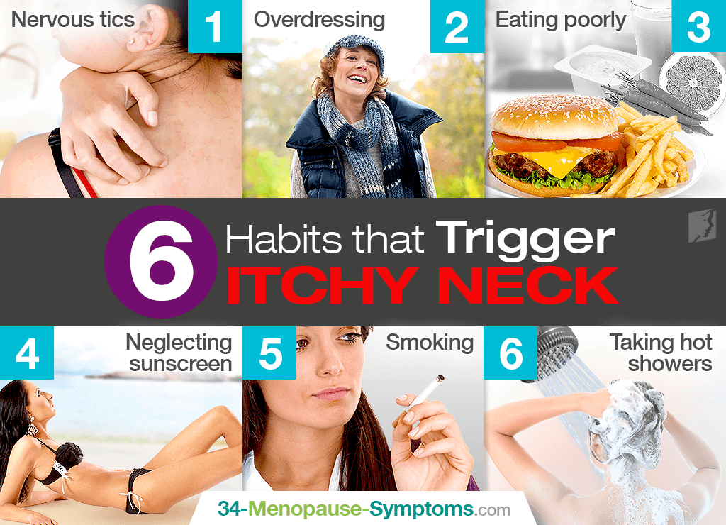 6 habits that trigger itchy neck