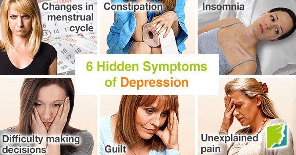 6 Hidden Symptoms of Depression