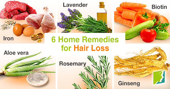 6 home remedies for hair loss