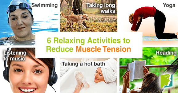 6 relaxing activities to reduce muscle tension