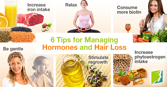 6 Tips for Managing Hormones and Hair Loss