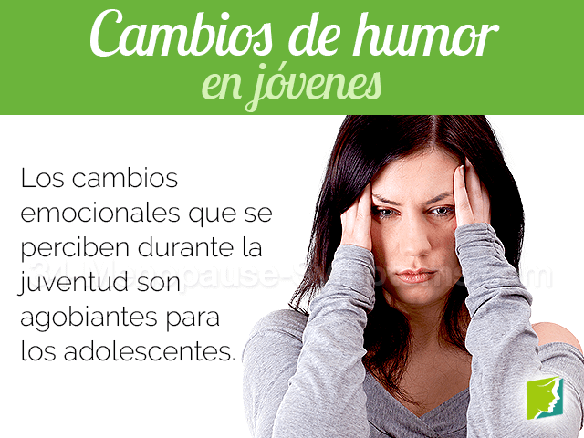 Cambios de humor en jóvenes
