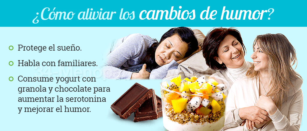 Cómo aliviar los cambios de humor