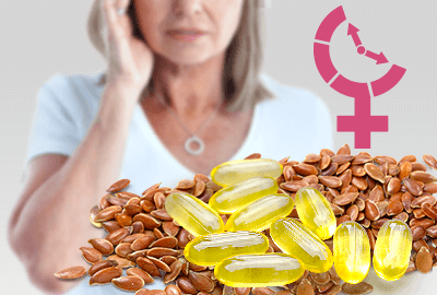 Study: Menopause Symptom Scores Reduced with Flaxseed