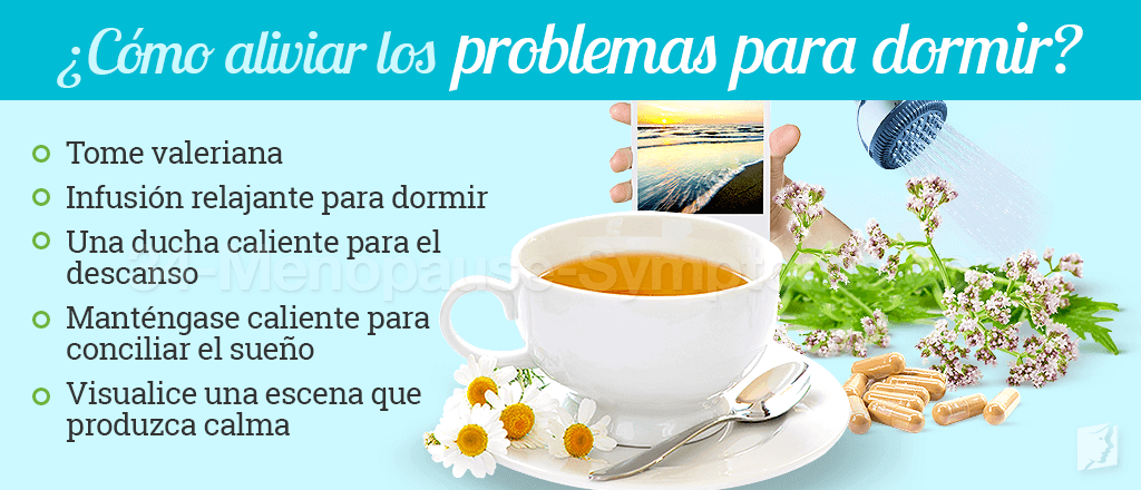Aliviar los problemas para dormir