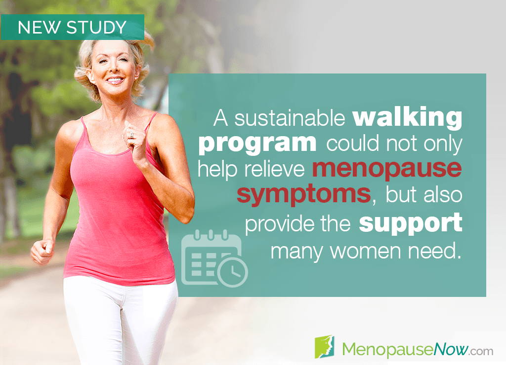 Study: Women propose a walking program for menopause symptom relief