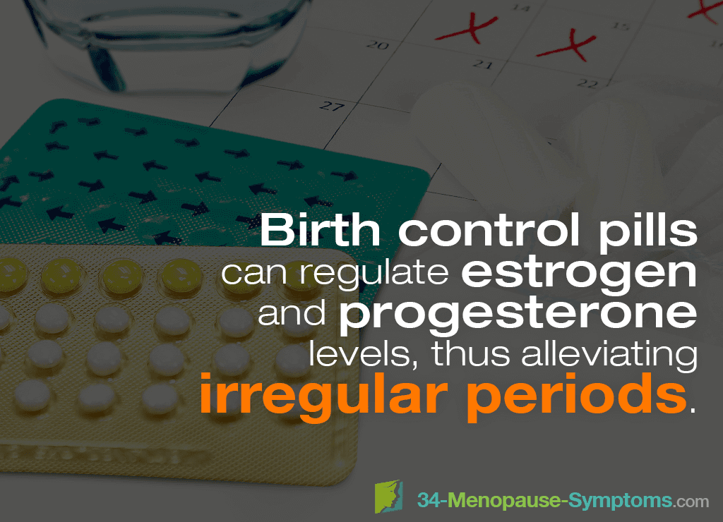 Effects of birth control on irregular periods