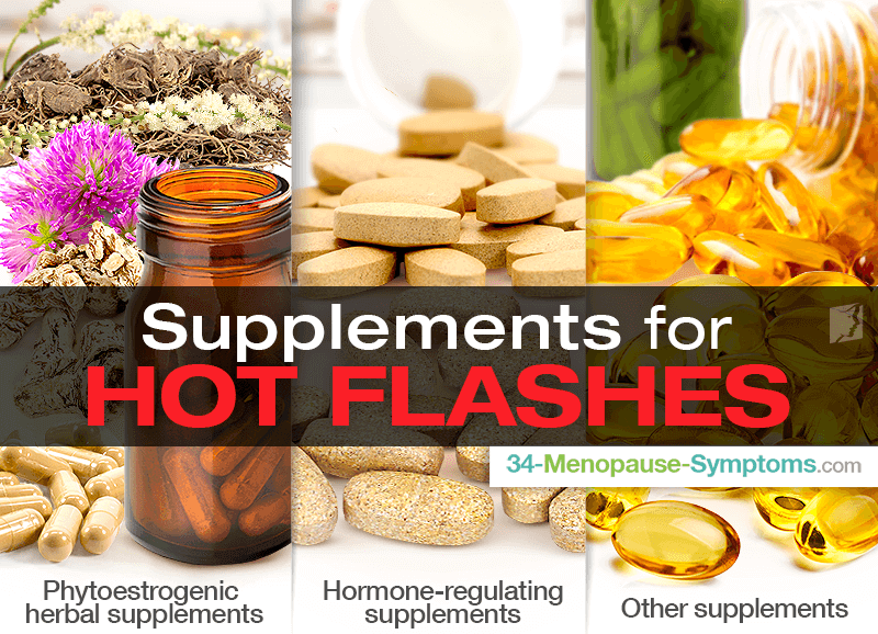 Supplements for hot flashes