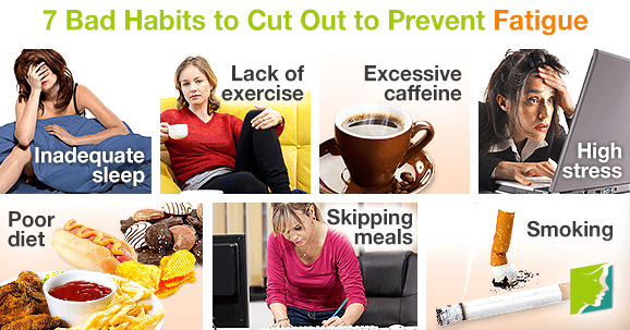 7 Bad Habits to Cut Out to Prevent Fatigue