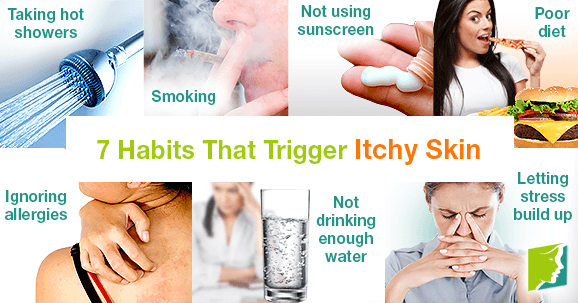 7 Habits That Trigger Itchy Skin