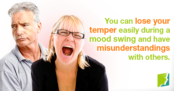 You can lose your temper easily during a mood swing and have misunderstandings with others