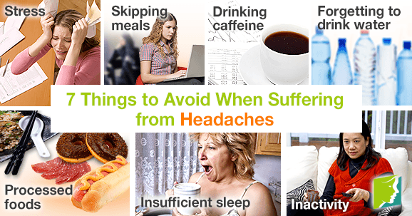 7 Things to Avoid When Suffering from Headaches