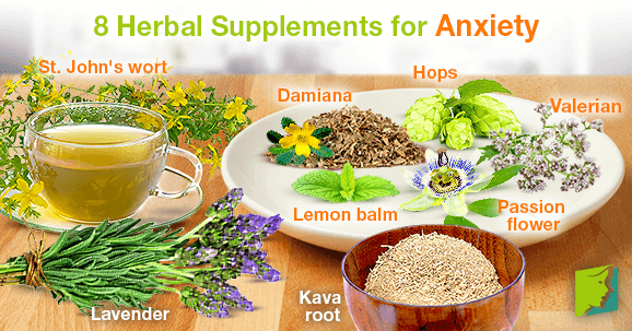 8 Herbal Supplements for Anxiety