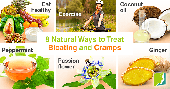 8 Natural Ways to Treat Bloating and Cramps