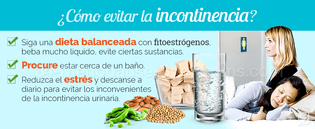 Cómo evitar la incontinencia