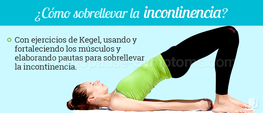 Cómo sobrellevar la incontinencia