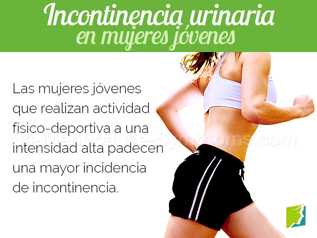 Incontinencia urinaria en mujeres jovenes