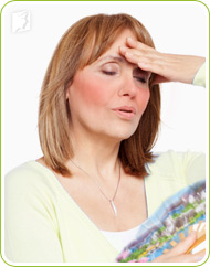 Hot flashes: a sudden feeling of warmth spreading all over the face and upper body