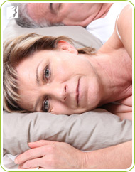 During menopause, you may have problems with insomnia