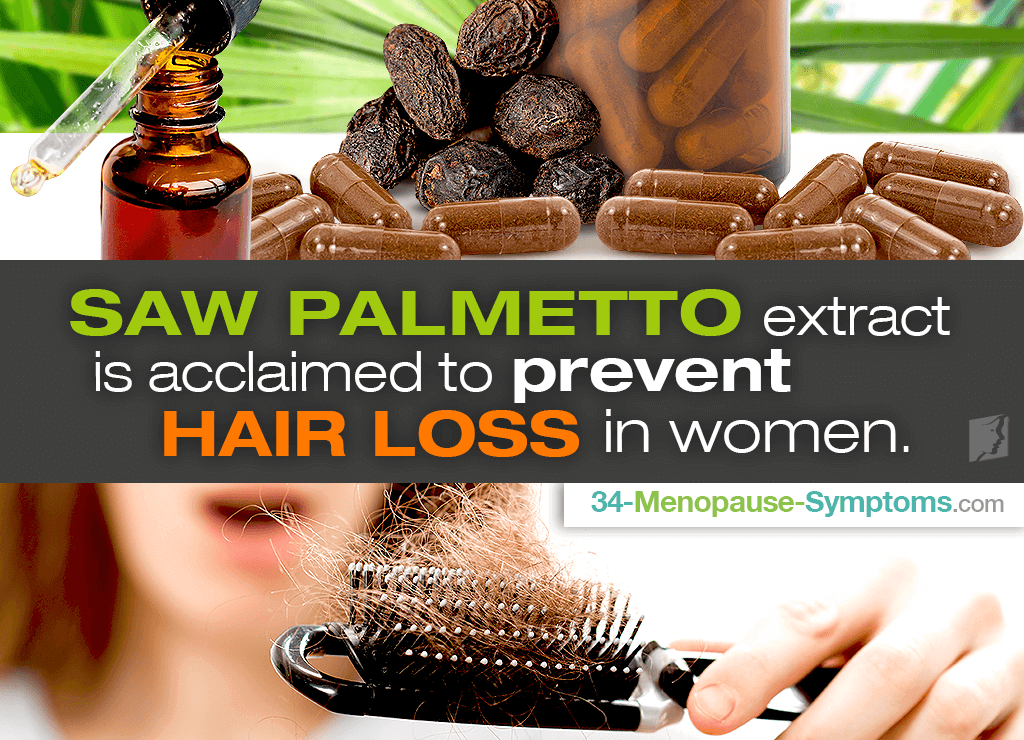 Saw Palmetto Natural Hair Loss Treatment Menopause Now