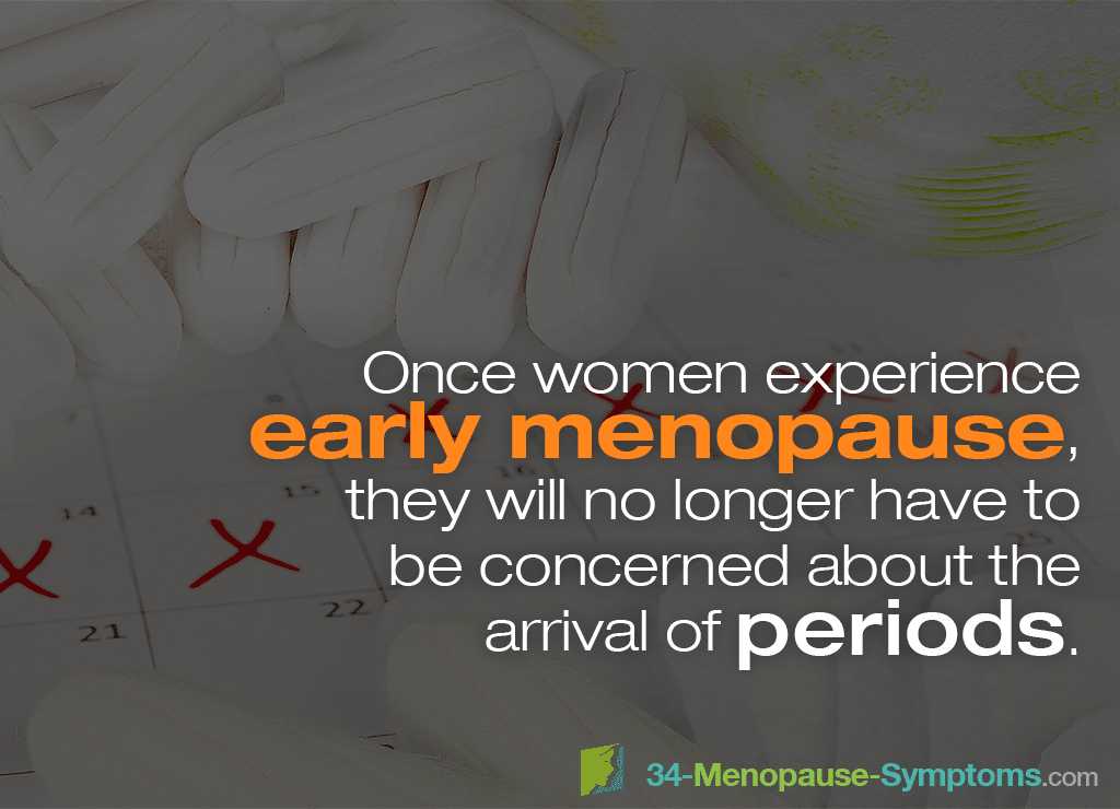 benefits of early menopause