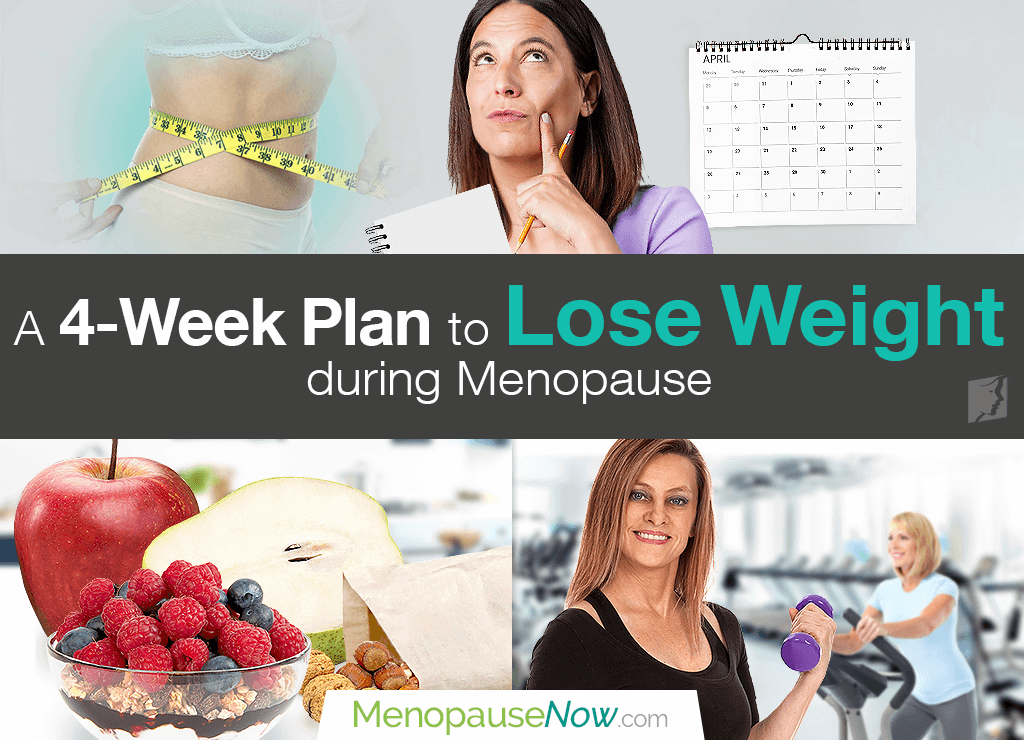 A 4 Week Plan To Lose Weight During Menopause Menopause Now