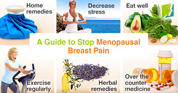 A guide to stop menopausal breast pain.