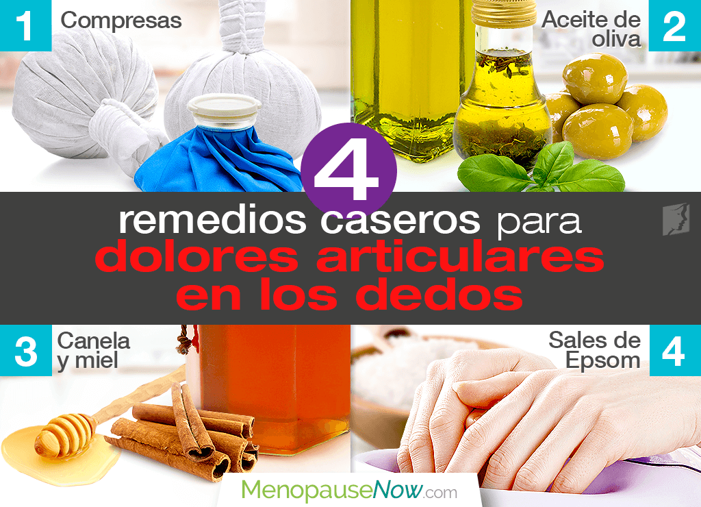 4 remedios caseros para el dolor en los dedos | Menopause Now