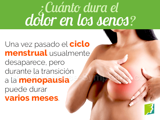 Inflamacion de senos durante la menstruacion