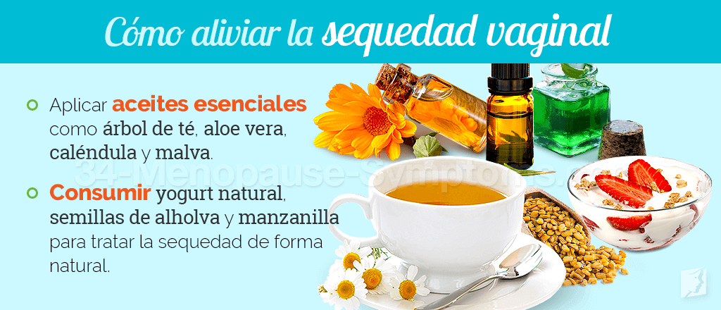 Como aliviar la sequedad vaginal