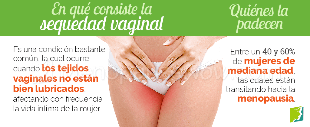 Qué es la sequedad Vaginal durante la Menopausia