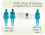 allergy progesterone