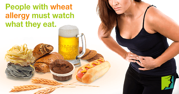 People with wheat allergy must watch what they eat