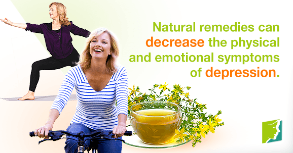 Natural remedies can decrease the physical and emotional symptoms of depression