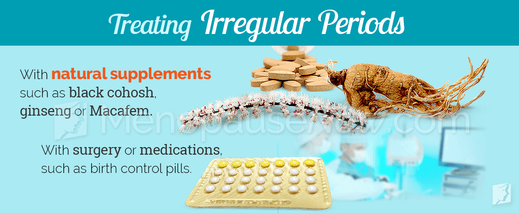 Treating irregular periods