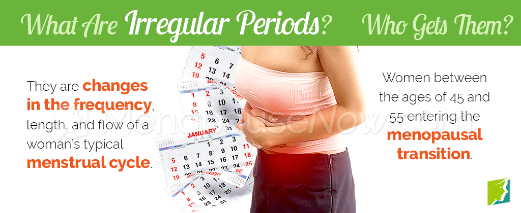 What are irregular periods