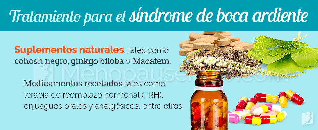 Tratamiento para el síndrome de boca ardiente