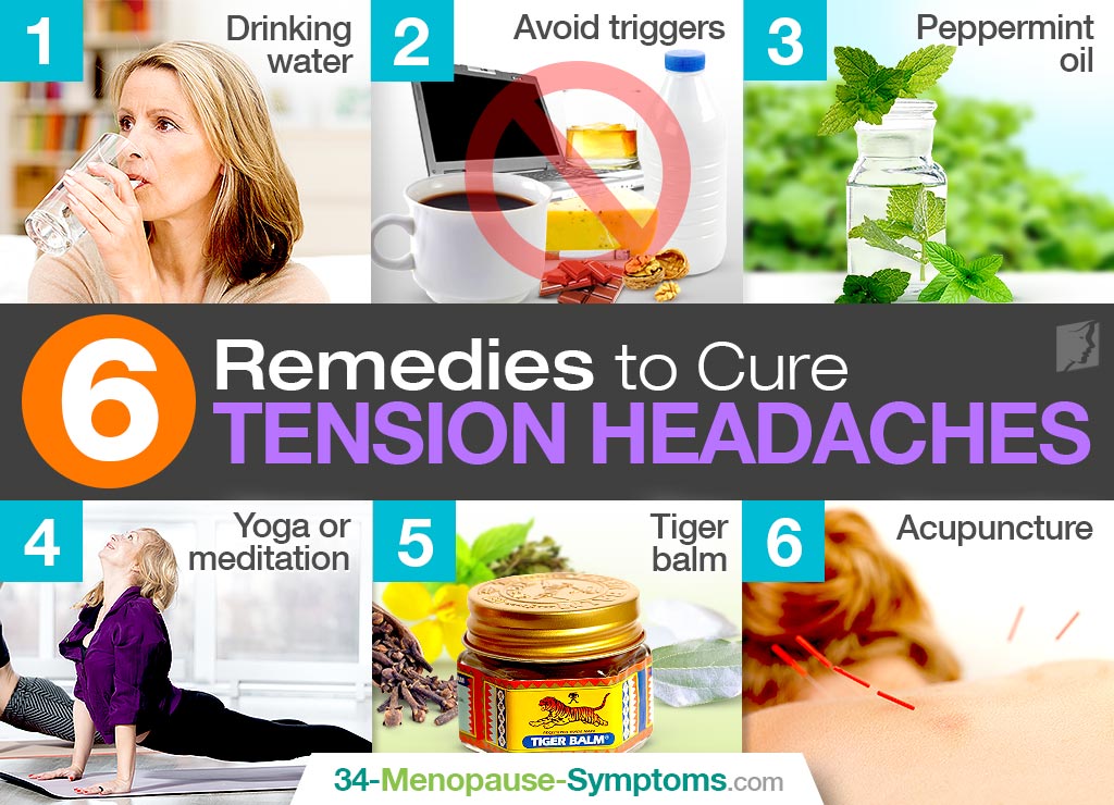 Top 6 Remedies To Cure Tension Headaches | Menopause Now