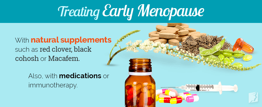 Treating early menopause