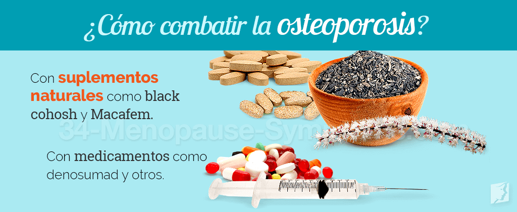 Cómo combatir la osteoporosis